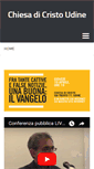 Mobile Screenshot of chiesadicristoudine.it